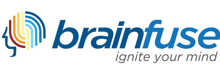 Brainfuse logo with the words "Brainfuse ignite your mind"